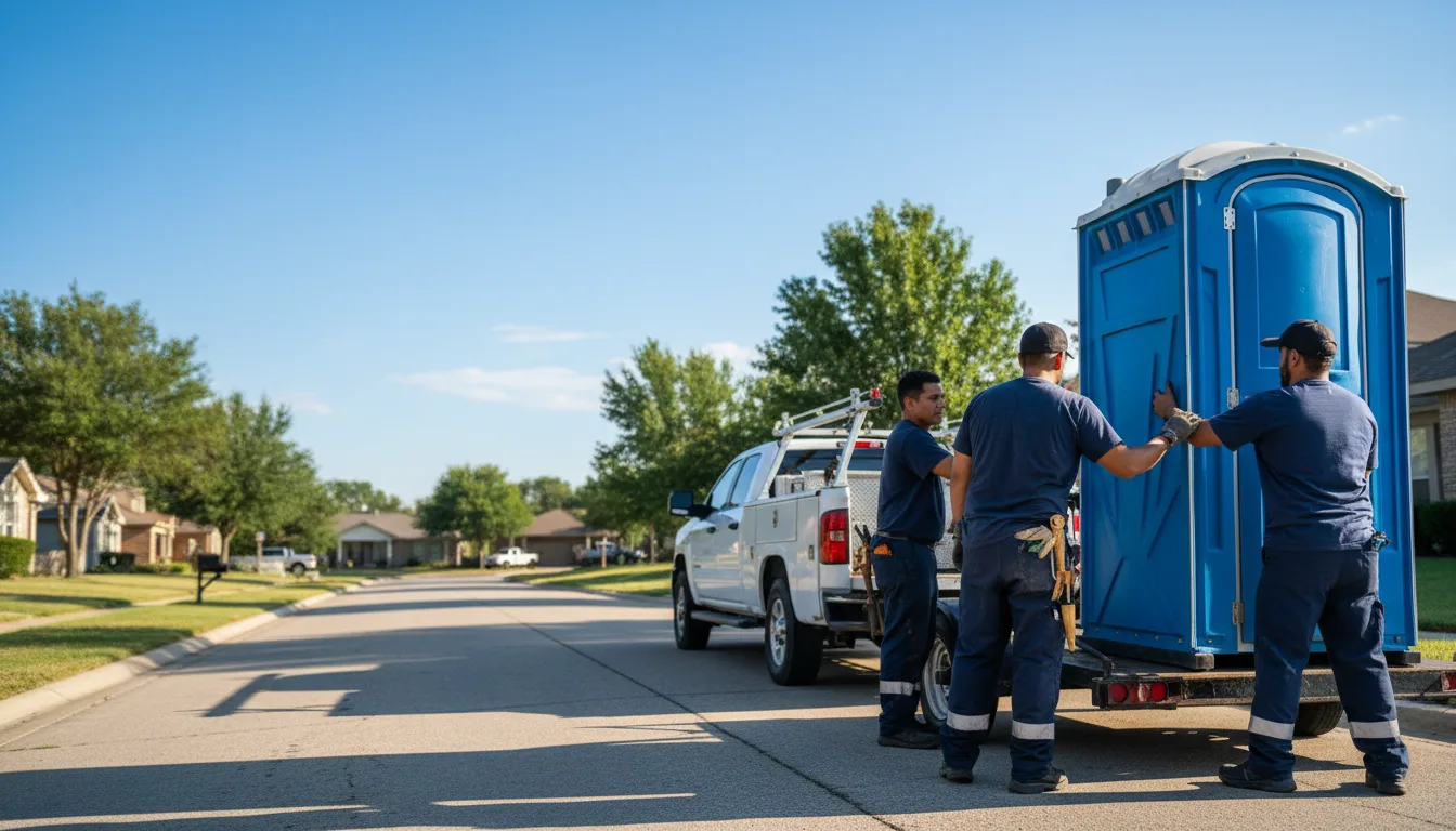 Portable Toilet Rental in Cedar Lane, TX near me